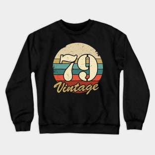 Vintage Legend Since 1979 Crewneck Sweatshirt